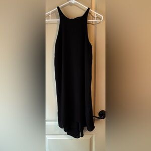 Mossimo Supply Co. Black Midi Dress sleeveless, ties around the neck